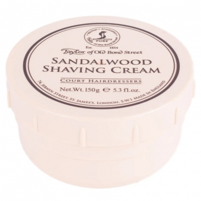 Krém na holení TAYLOR OF OLD BOND STREET Sandalwood shaving cream 150 g