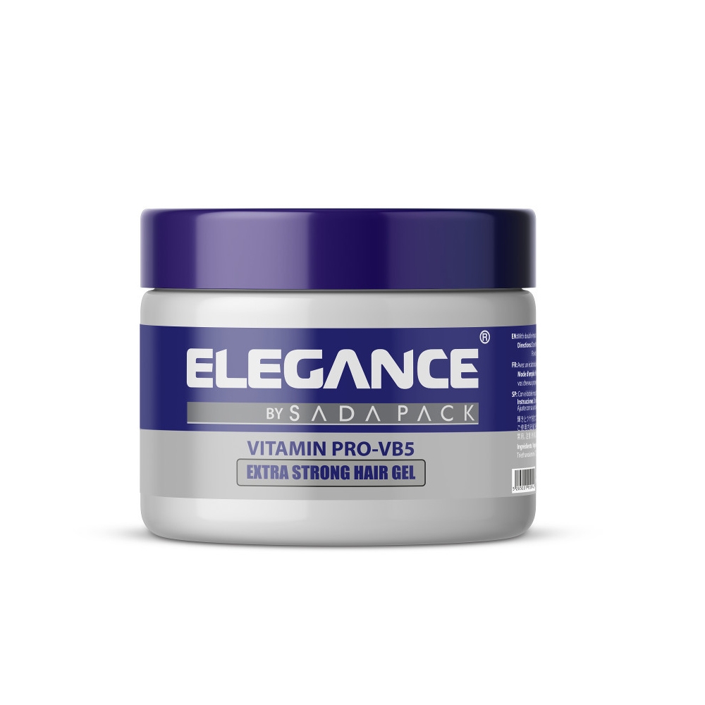 Extra silný vlasový gel ELEGANCE Extra Strong Hair Gel Vitamin PRO-VB5 550 ml