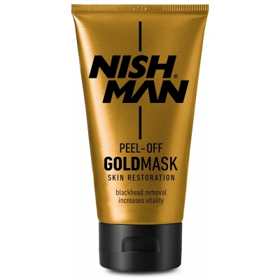 Zlatá čistící pleťová maska NISH MAN Gold Mask 150 ml