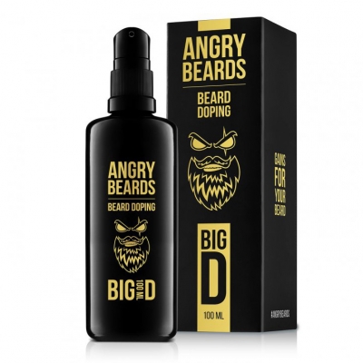 Přípravek na růst vousů ANGRY BEARDS Beard Doping BIG D 100 ml