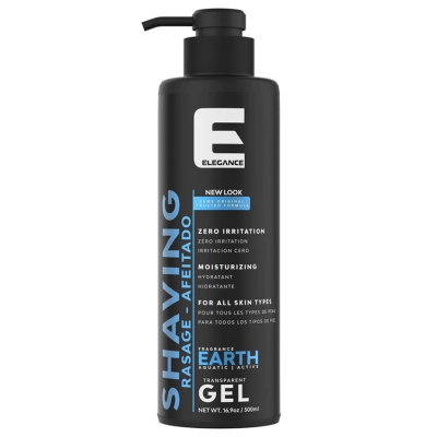 Gel na holení ELEGANCE Shaving gel Earth 500 ml