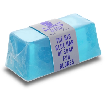 Tuhé mýdlo BLUEBEARDS REVENGE Big blue bar soap 175 g