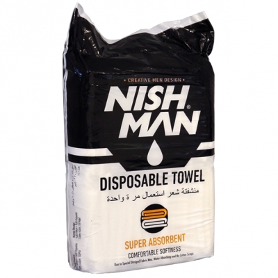 Jednorázové ručníky NISH MAN Disposable towel - 100 ks