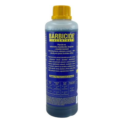 Koncentrát pro dezinfekci nástrojů a příslušenství BARBICIDE Concentrate 500 ml