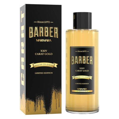 Kolínská voda MARMARA Barber XXIV Carat gold Eau de cologne 500 ml