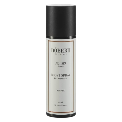 Suchý šampon a matný pudr ve spreji NOBERU Boost spray dry shampoo Blonde 200 ml