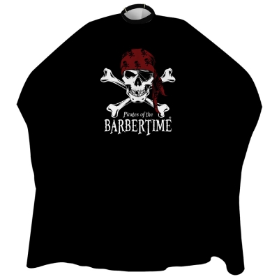 Černá barber pláštěnka BARBERTIME Black cape