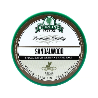 Mýdlo na holení STIRLING Shave soap Sandalwood 170 ml