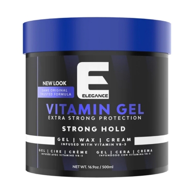 Extra silný vitamin gel na vlasy ELEGANCE Vitamin hair gel 500 ml