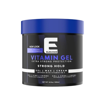 Extra silný vitamin gel na vlasy ELEGANCE Vitamin hair gel 250 ml