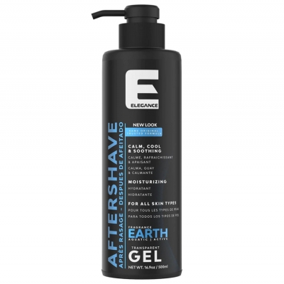 Gel po holení ELEGANCE Aftershave gel Earth 500 ml