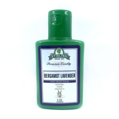 Balzám po holení STIRLING Post shave balm Bergamot lavender 118 ml