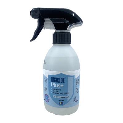 Dezinfekční čistič ve spreji pro kadeřnictví DISICIDE Plus+ 300 ml