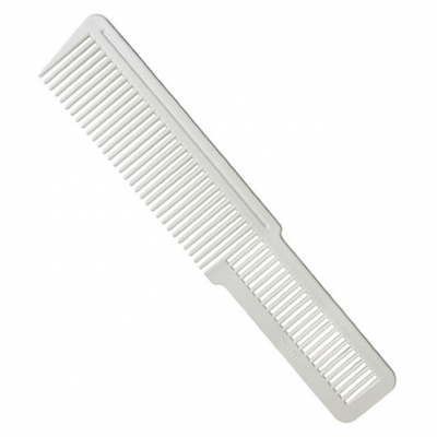 Hřeben na vlasy WAHL Flat top comb - bílý
