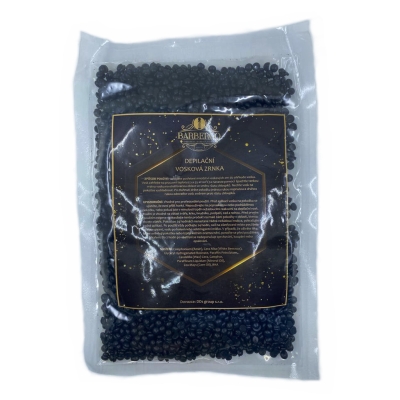 Depilační vosková zrnka BARBERCO černá 250 g