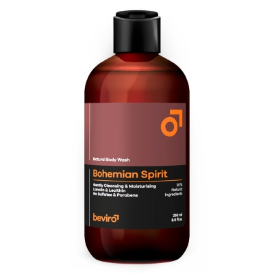 Sprchový gel BEVIRO Natural body wash Bohemian spirit 250 ml