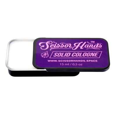Tuhá kolínská SCISSOR HANDS Solid cologne Purple 15 ml