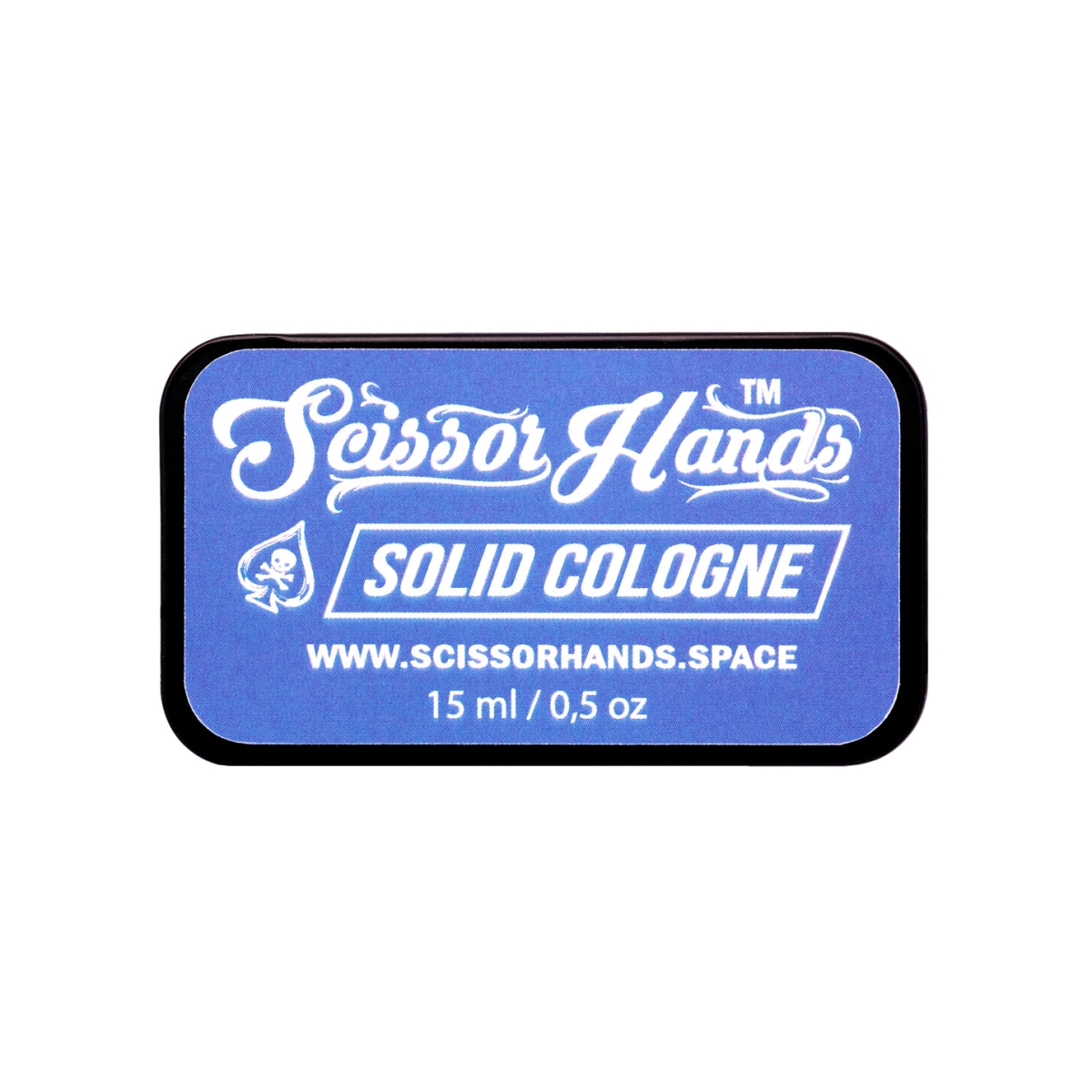 Tuhá kolínská SCISSOR HANDS Solid cologne Blue 15 ml