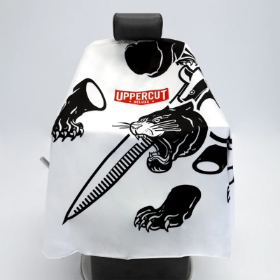 Designová pláštěnka UPPERCUT Deluxe Barber cape - Panther