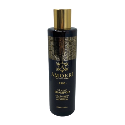 Keratinový šampon na vlasy AMOERI Active clean shampoo 250 ml