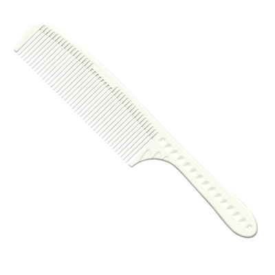 Barber hřeben JRL Barbering comb J201 - bílý