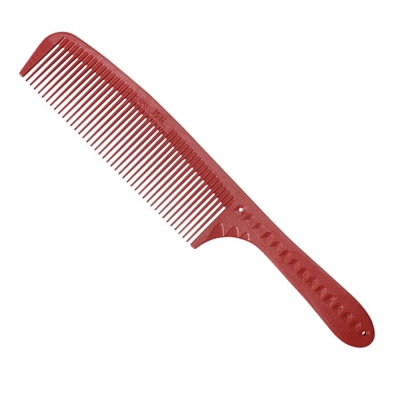 Barber hřeben JRL Barbering comb J201 - červený
