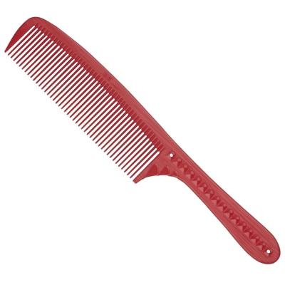 Hřeben na střihání vlasů JRL Blending comb J203 - červený