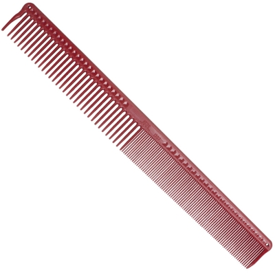 Barber hřeben JRL Cutting comb J307 - červený