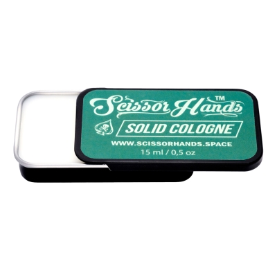 Tuhá kolínská SCISSOR HANDS Solid cologne Green 15 ml