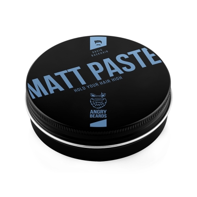 Matná pasta na vlasy ANGRY BEARDS Matt paste David Backhair 100 g