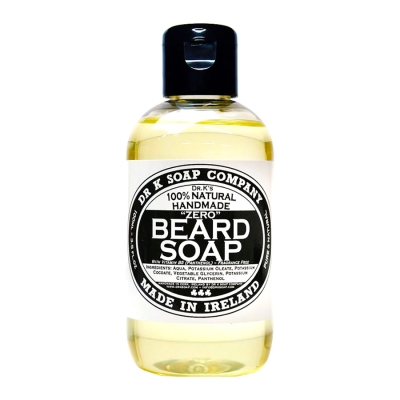 Mýdlo na vousy DR K SOAP COMPANY Beard soap Zero 100 ml