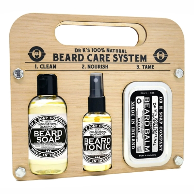 Sada pro péči o vousy DR K SOAP COMPANY Beard care system Cool mint