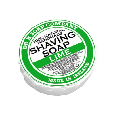 Mýdlo na holení DR K SOAP COMPANY Shaving soap Lime 70 g