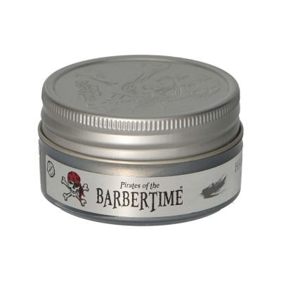 Barvící vosk na vlasy BARBERTIME Grey hair coloring wax 100 ml - šedý / stříbrný