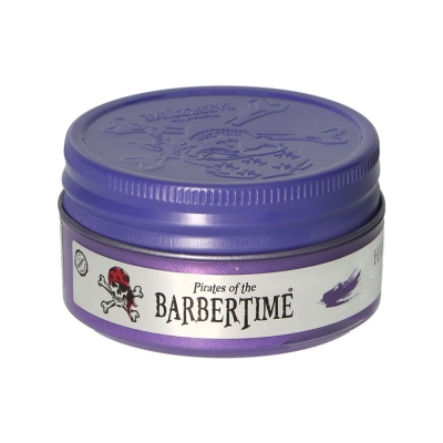 Barvící vosk na vlasy BARBERTIME Purple hair coloring wax 100 ml - fialový