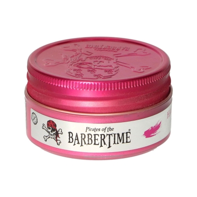 Barvící vosk na vlasy BARBERTIME Pink hair coloring wax 100 ml - růžový