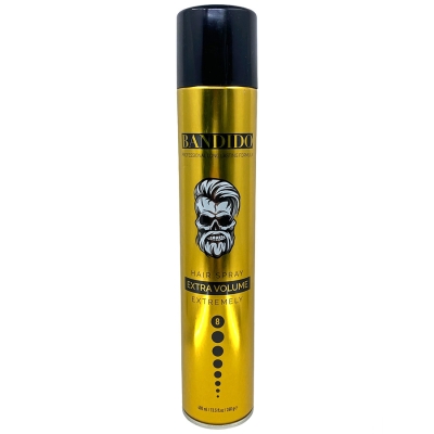 Extra silný lak na vlasy BANDIDO Hair spray extremely Gold 400 ml