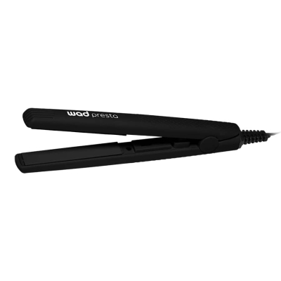 Cestovní žehlička na vlasy WAD Presta mini Straightener Black