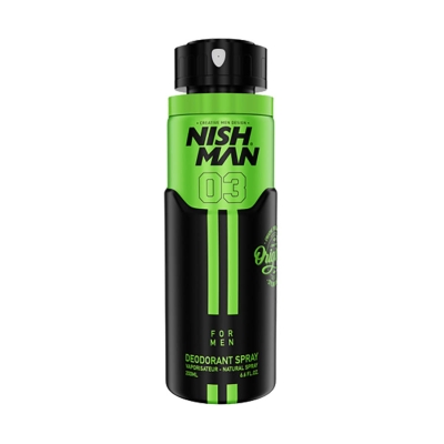 Deodorant ve spreji pro muže NISH MAN 03 Deodorant spray 200 ml