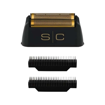 Náhradní hlavice STYLECRAFT Instinct shaver Metal edition Black - planžety + nůž