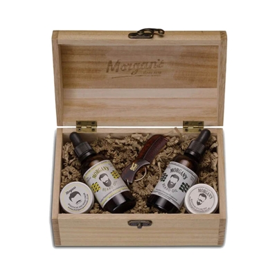 Kompletní dárková krabička pro vousáče MORGANS Full beard care gift box