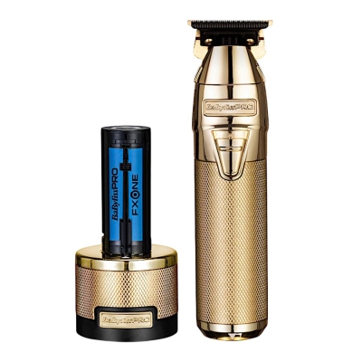 Profesionální konturovací strojek BABYLISS PRO FXONE Gold skeleton trimmer FX799GE