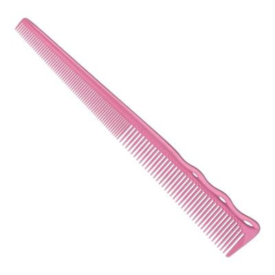 Zužující se hřeben Y.S. PARK Barber comb YS-234 - růžový