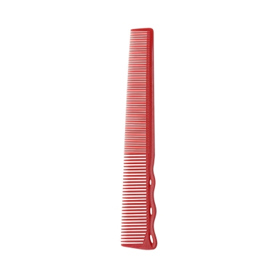 Zužující se hřeben Y.S. PARK Barber comb YS-252 - červený