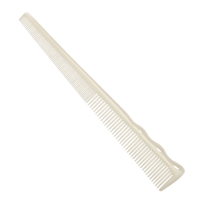 Zužující se pánský hřeben trojúhelník Y.S. PARK Barber comb YS-254 - bílý