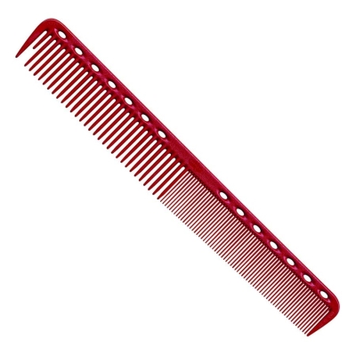 Stříhací hřeben Y.S. PARK Fine cutting comb YS-339 - červený