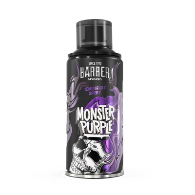 Fialový sprej na vlasy MARMARA BARBER Temporary spray Monster purple 150 ml