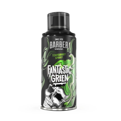 Zelený sprej na vlasy MARMARA BARBER Temporary spray Fantastic green 150 ml