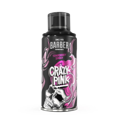 Růžový sprej na vlasy MARMARA BARBER Temporary spray Crazy pink 150 ml