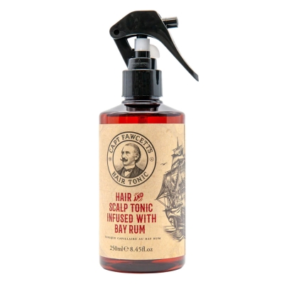 Vyživující vlasové tonikum CAPTAIN FAWCETT Hair and scalp tonic Bay rum 250 ml